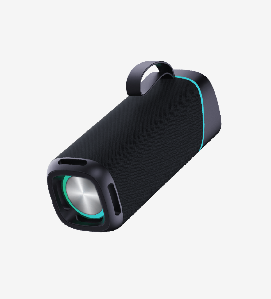 R125 Premium IPX4 Sertifikalı Işıklı Bluetooth Hoparlör